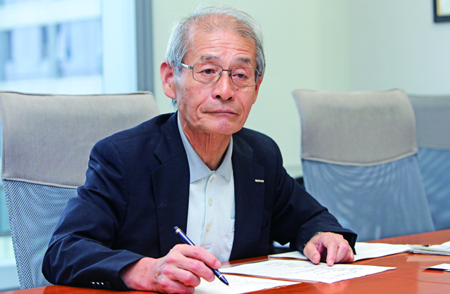 圖為2019年諾貝爾化學獎獲得者之一吉野彰                             攝影記者/任玉明